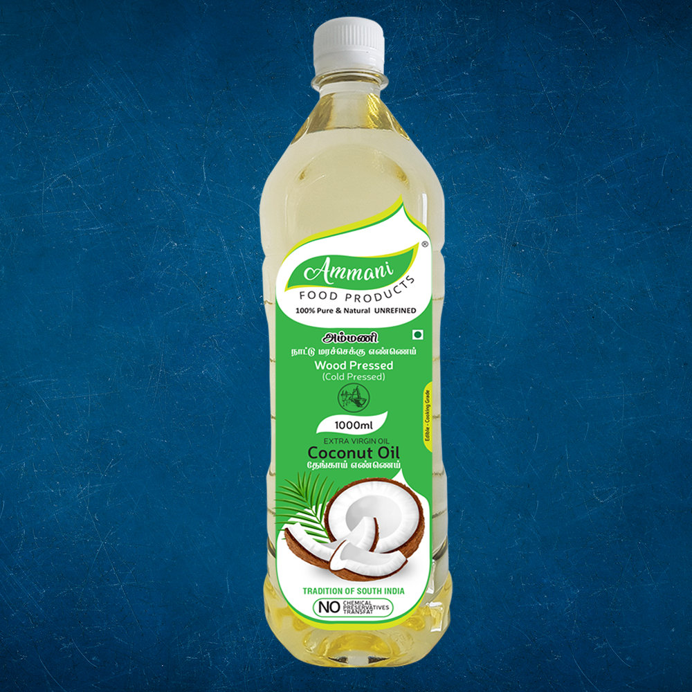 Malabar Coconut Oil Coconut Oil 1000ml – Ammani Food Products